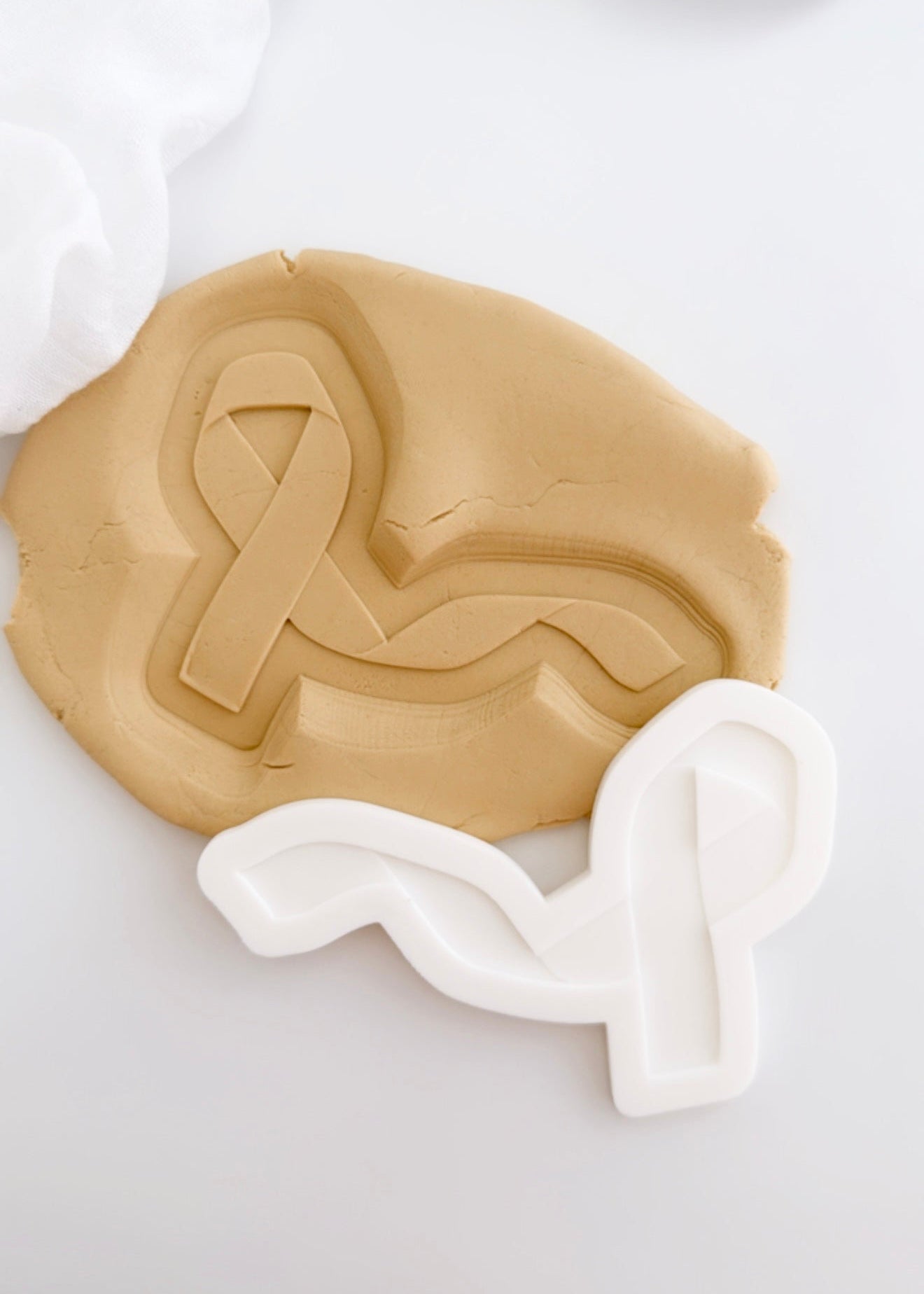 Breast Cancer Ribbon Debosser and Cutter