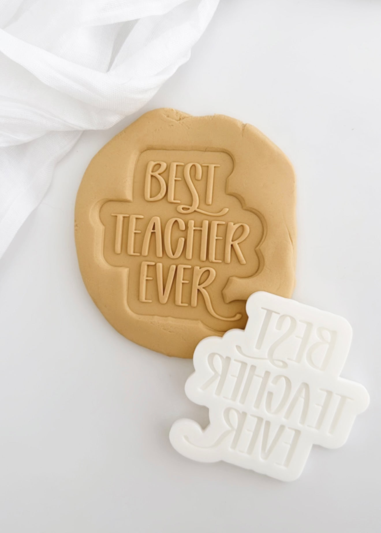 Best Teacher Ever Debosser and Cutter