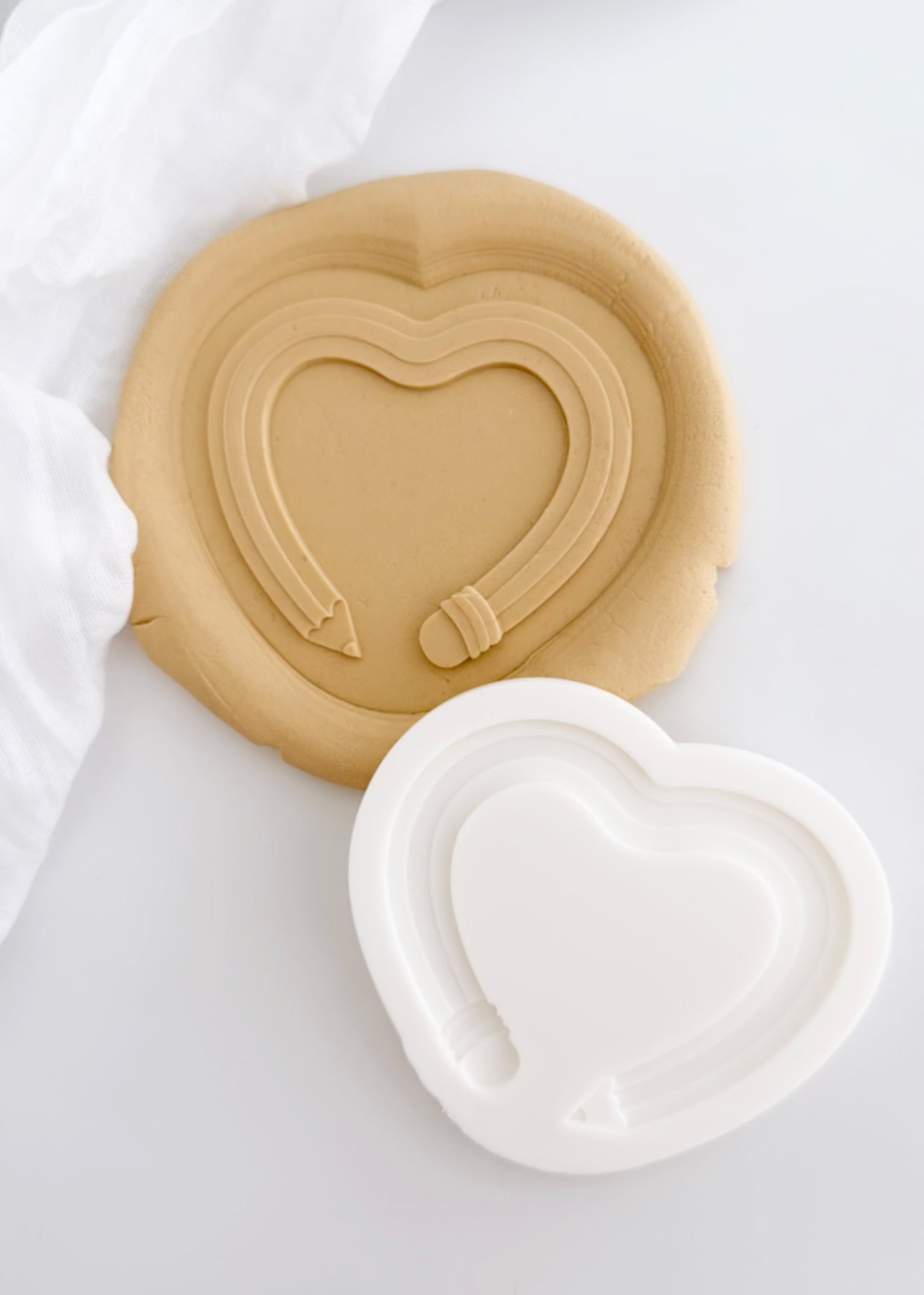 Pencil Heart Debosser and Cutter