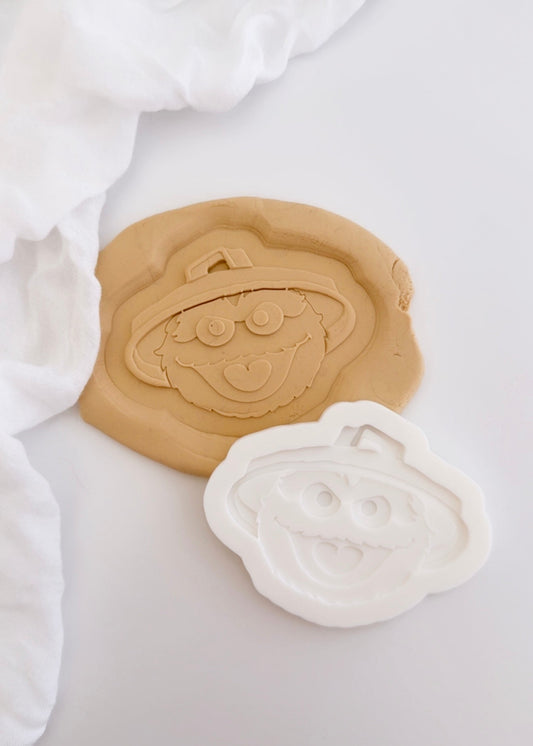 Oscar the Grouch Face Debosser and Cutter