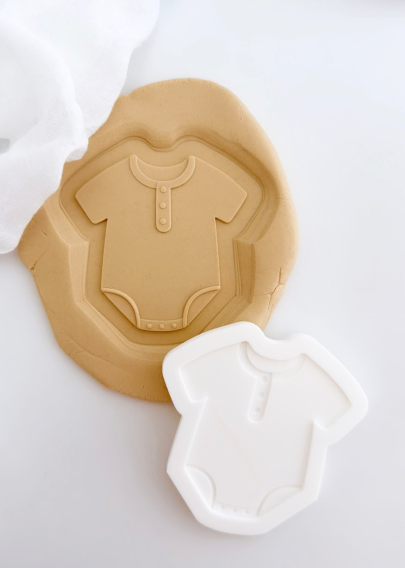 Basic Baby Bodysuit Debosser and Cutter